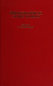Bibliographical guide to Iran
