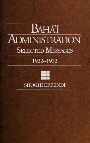 Baháʼí administration
