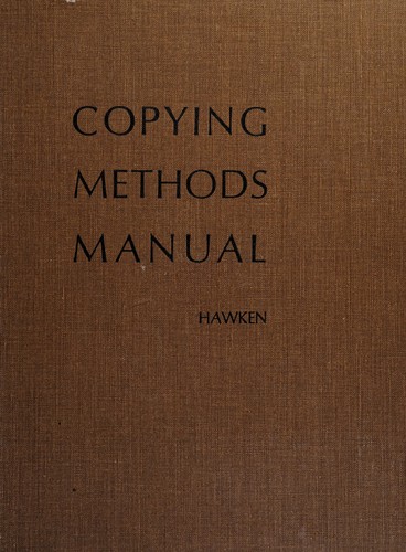 Copying methods manual