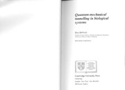 Quantum-mechanical tunnelling in biological systems