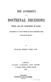 The authority of doctrinal decisions which are not definitions of faith