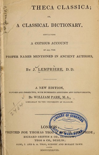 Bibliotheca classica