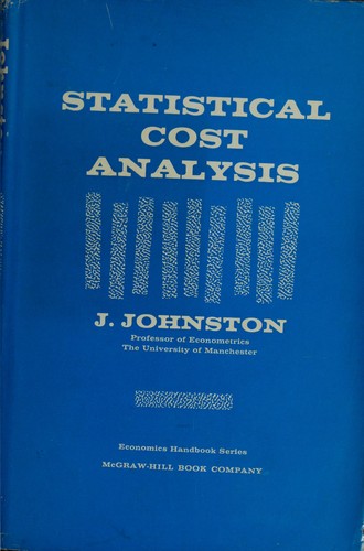 Statistical cost analysis