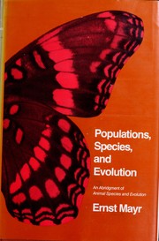 Populations, species, and evolution