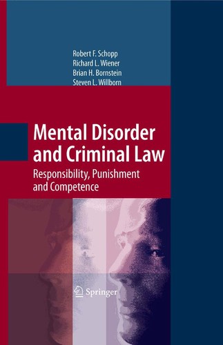Mental disorder and criminal law