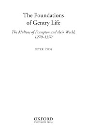 The foundations of gentry life