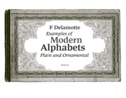 Examples of modern alphabets plain and ornamental
