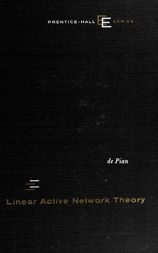 Linear active network theory