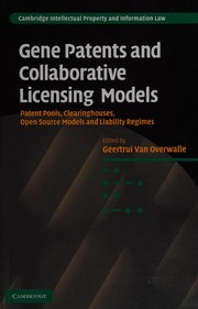 Gene patents and collaborative licensing models