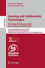 Learning and Collaboration Technologies