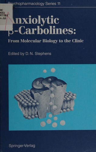Anxiolytic B-Carbolines