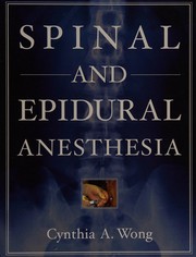 Spinal and epidural anesthesia
