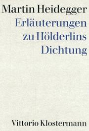 Erläuterungen zu Hölderlins Dichtung