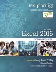 Exploring Microsoft Office Excel 2016 Comprehensive