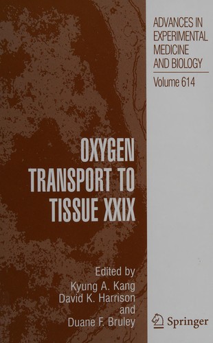 Oxygen transport to tissue XXIX