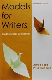Models for Writers 11e & Resources for Multilingual Writers and ESL 7e
