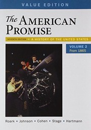 The American Promise, Value Edition, Volume 2 & LaunchPad
