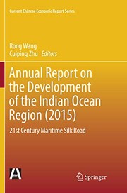 Annual Report on the Development of the Indian Ocean Region