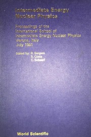 Intermediate energy nuclear physics