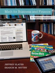 MATH FOR BUSINESS AND FINANCE