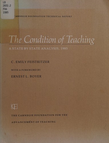 The condition of teaching