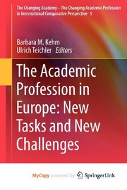 The Academic Profession in Europe