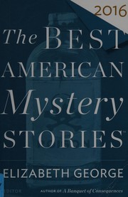 The Best American Mystery Stories 2016
