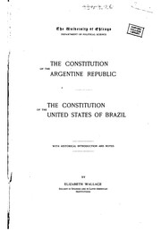 Constitution of the Argentine Republic