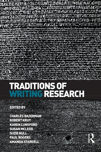 Traditions of writing research
