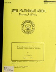 Simulating the helicopter-ship interface as an alternative to current methods of determining the safe operating envelopes