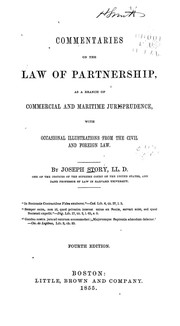 Commentaries on the law of partnership