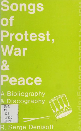 Songs of protest, war & peace