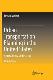 Urban transportation planning in the United States