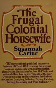 The frugal colonial housewife