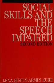 Social skills and the speech impaired