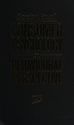 Consumer psychology in behavioural perspective