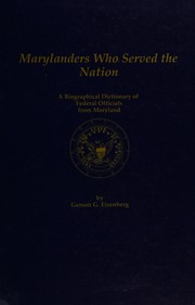 Marylanders who served the nation