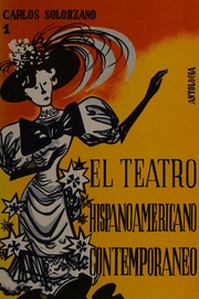 El teatro hispanoamericano contemporáneo