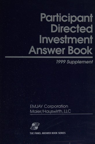 Participant directed investment answer book