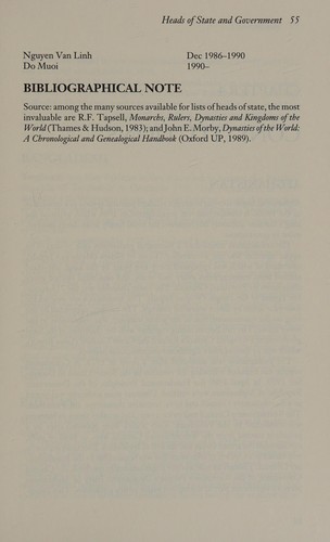 The Facts on File Asian political almanac