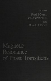 Magnetic resonance of phase transitions