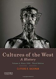 Cultures of the West : A History, Volume 2
