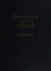 Commonwealth literature periodicals