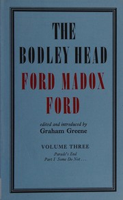 The Bodley Head Ford Madox Ford (His The Bodley Head Ford Maddox Ford ; v. 5)