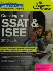 Cracking the SSAT & ISEE