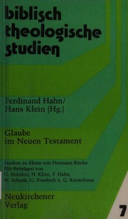Glaube im Neuen Testament