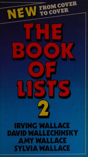 The Book of Lists #2 [Special Kimble Edition]
