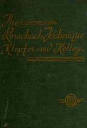 The Rorschach technique
