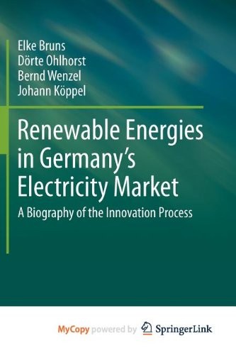 Renewable Energies in Germany's Electricity Market