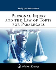 Personal injury and the law of torts for paralegals